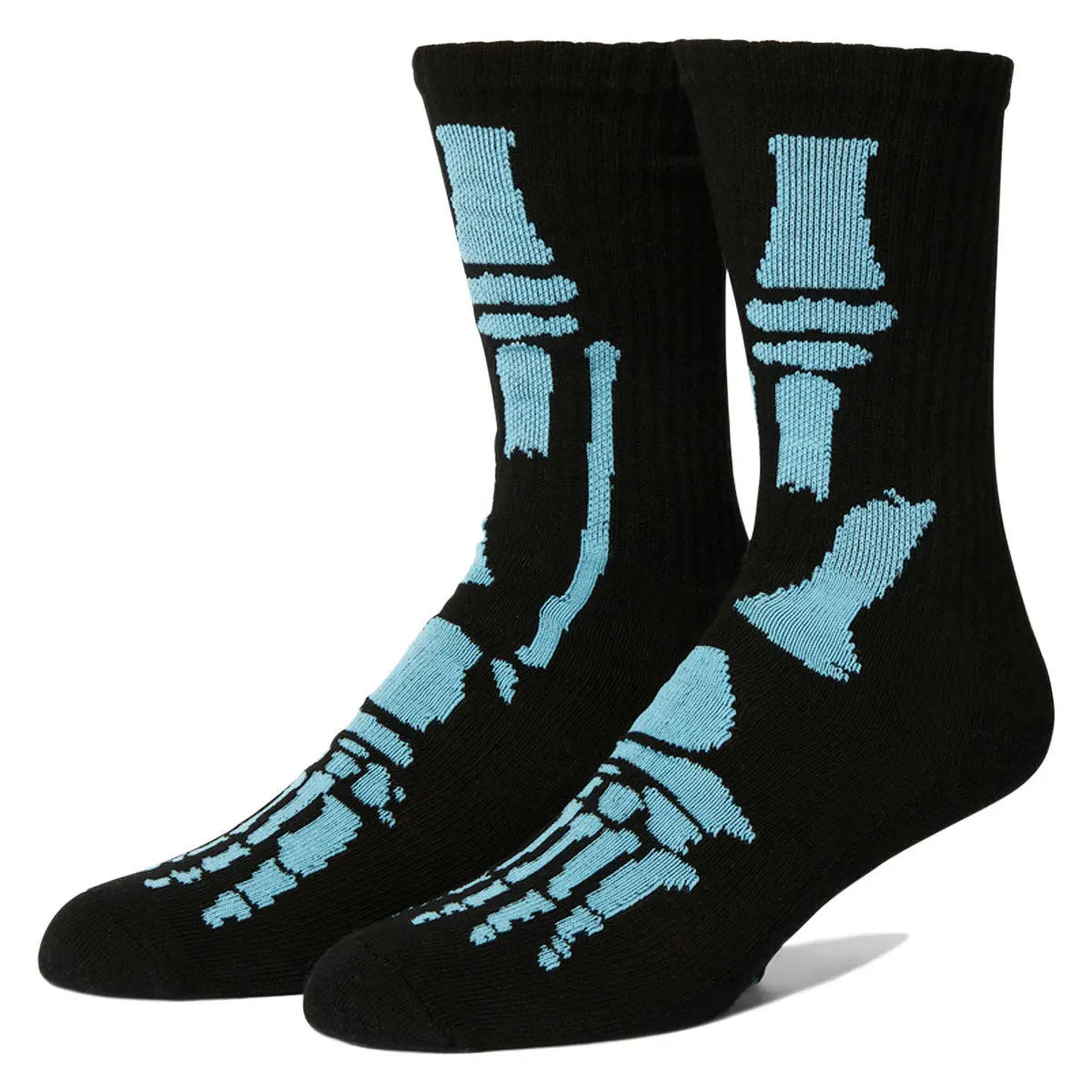 Huf Out For The Season Crew Socks - Black 1