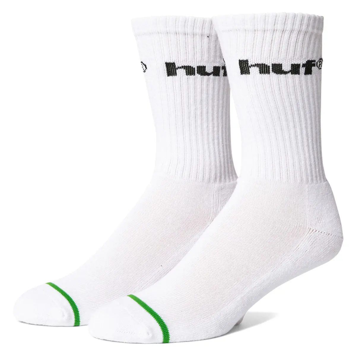Huf 89 Crew Socks - White 1