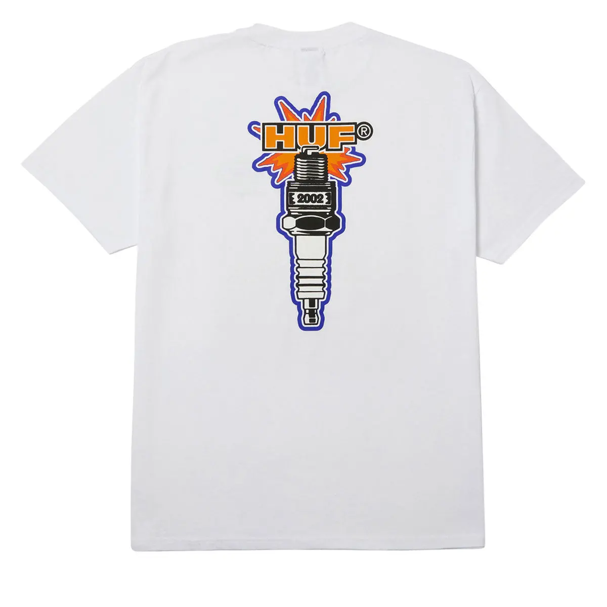 Huf Spark It Up T-Shirt - White 1