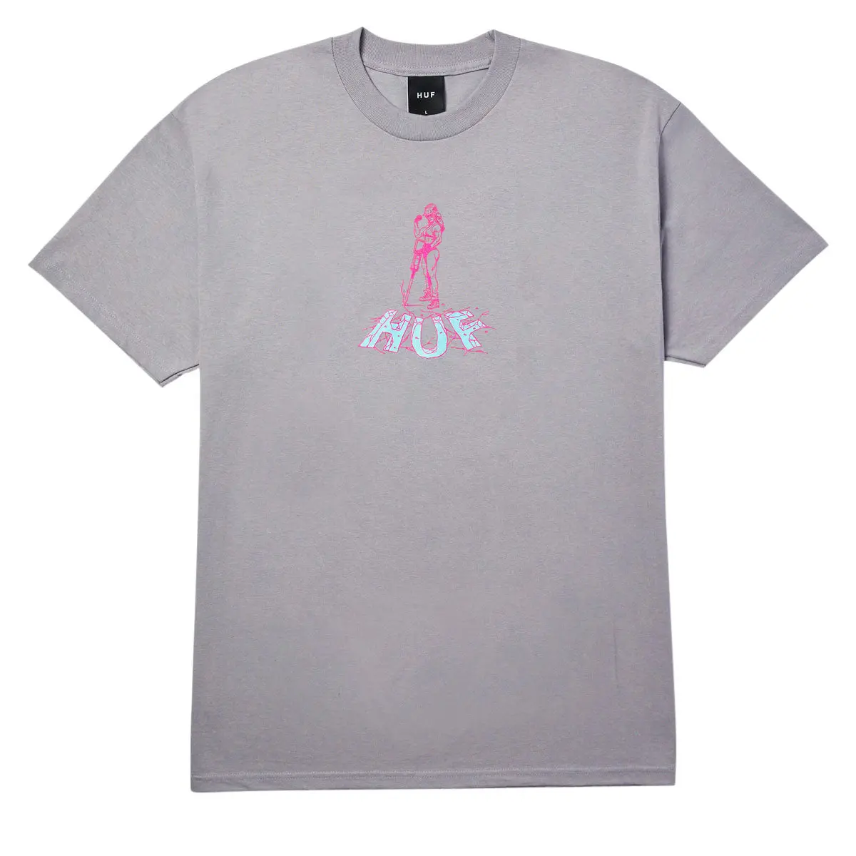 Huf Jacked T-Shirt - Lilac Chalk 1