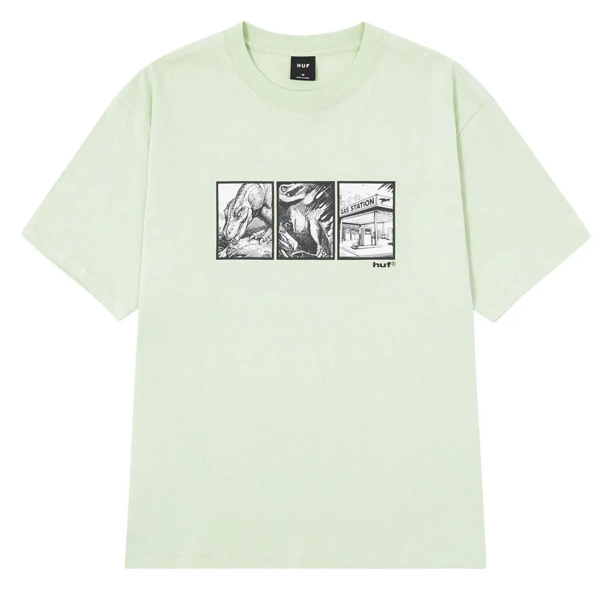 Huf Fossil Fuel T-Shirt - Cucumber 1