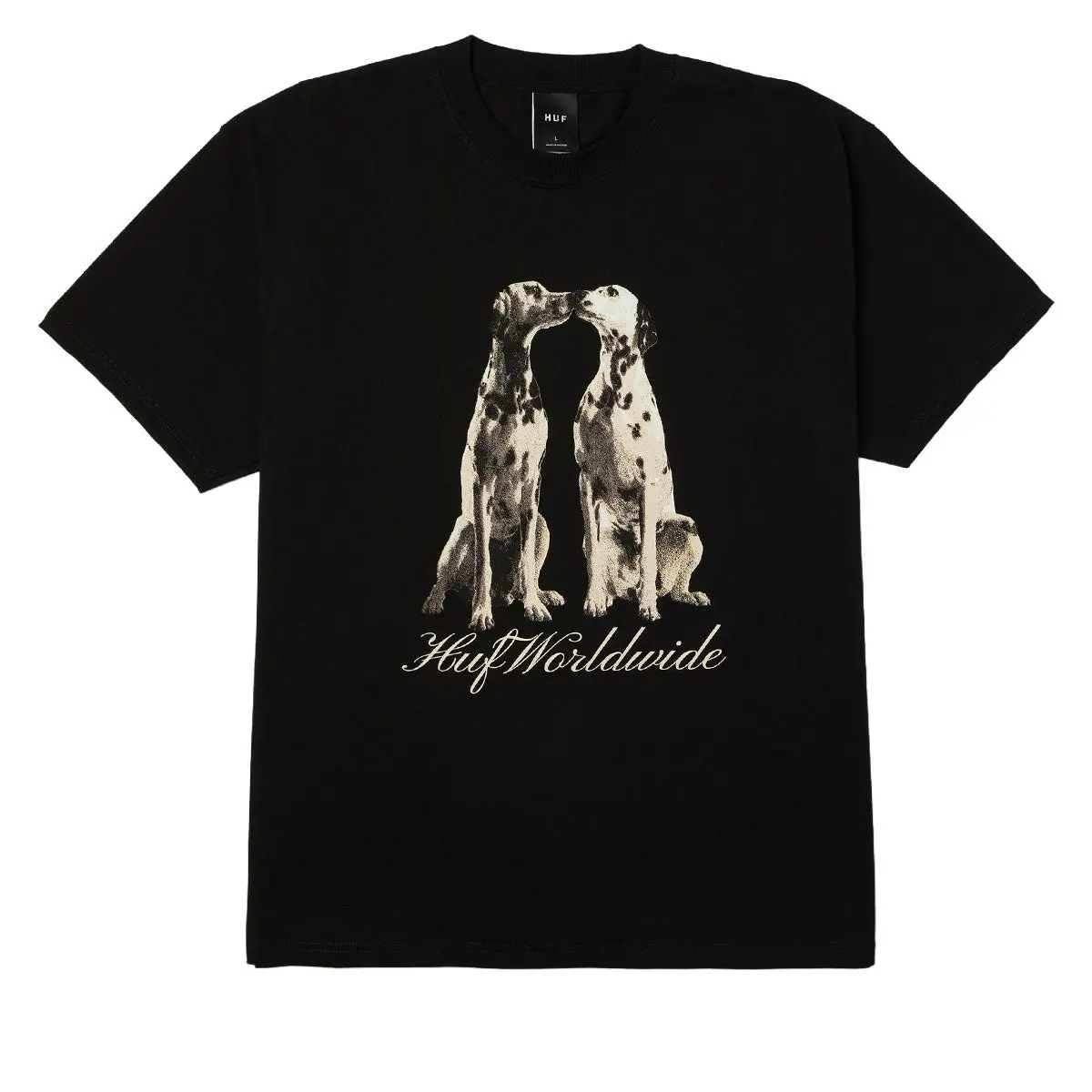 Huf Dogged T-Shirt - Black 1