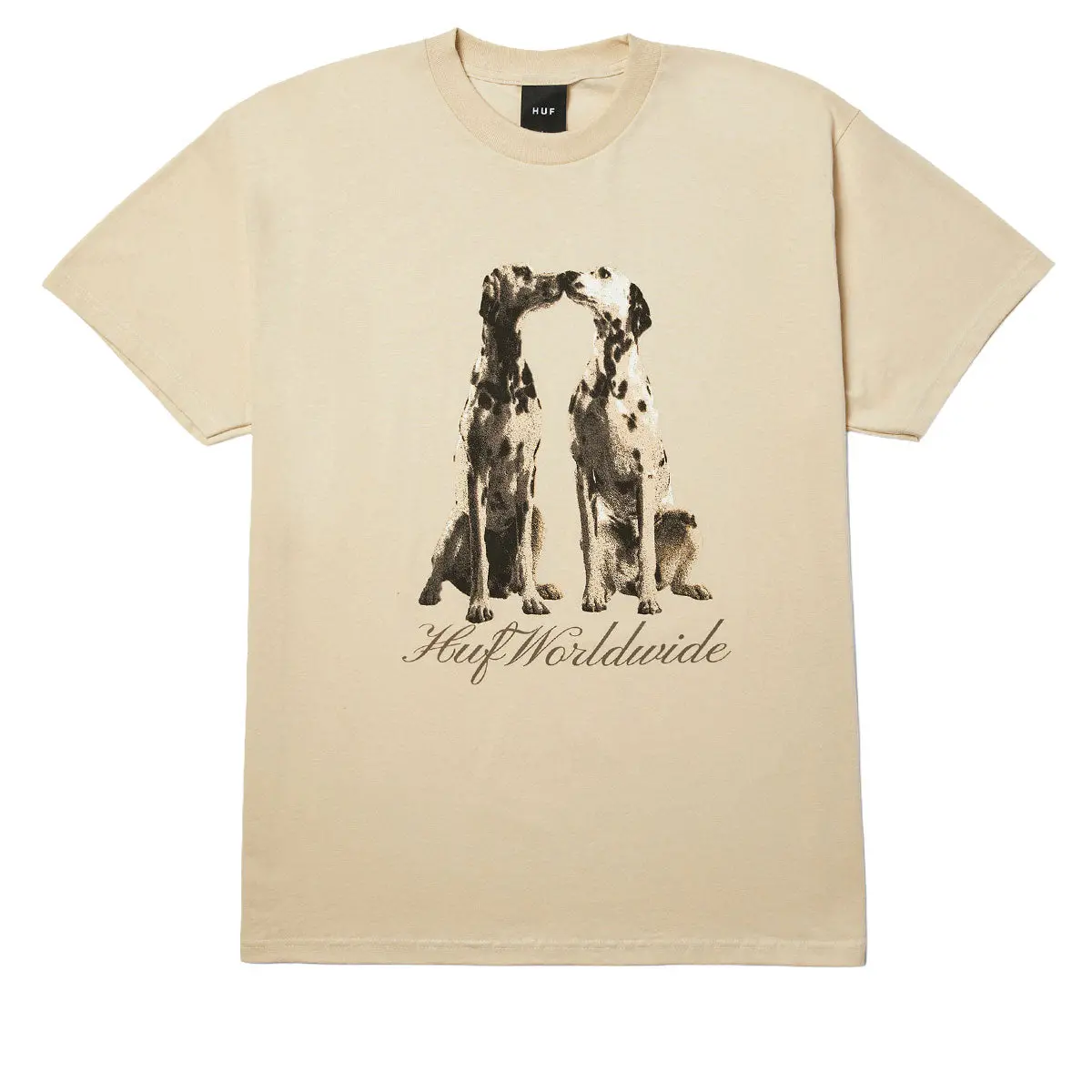 Huf Dogged T-Shirt - Bleach 1