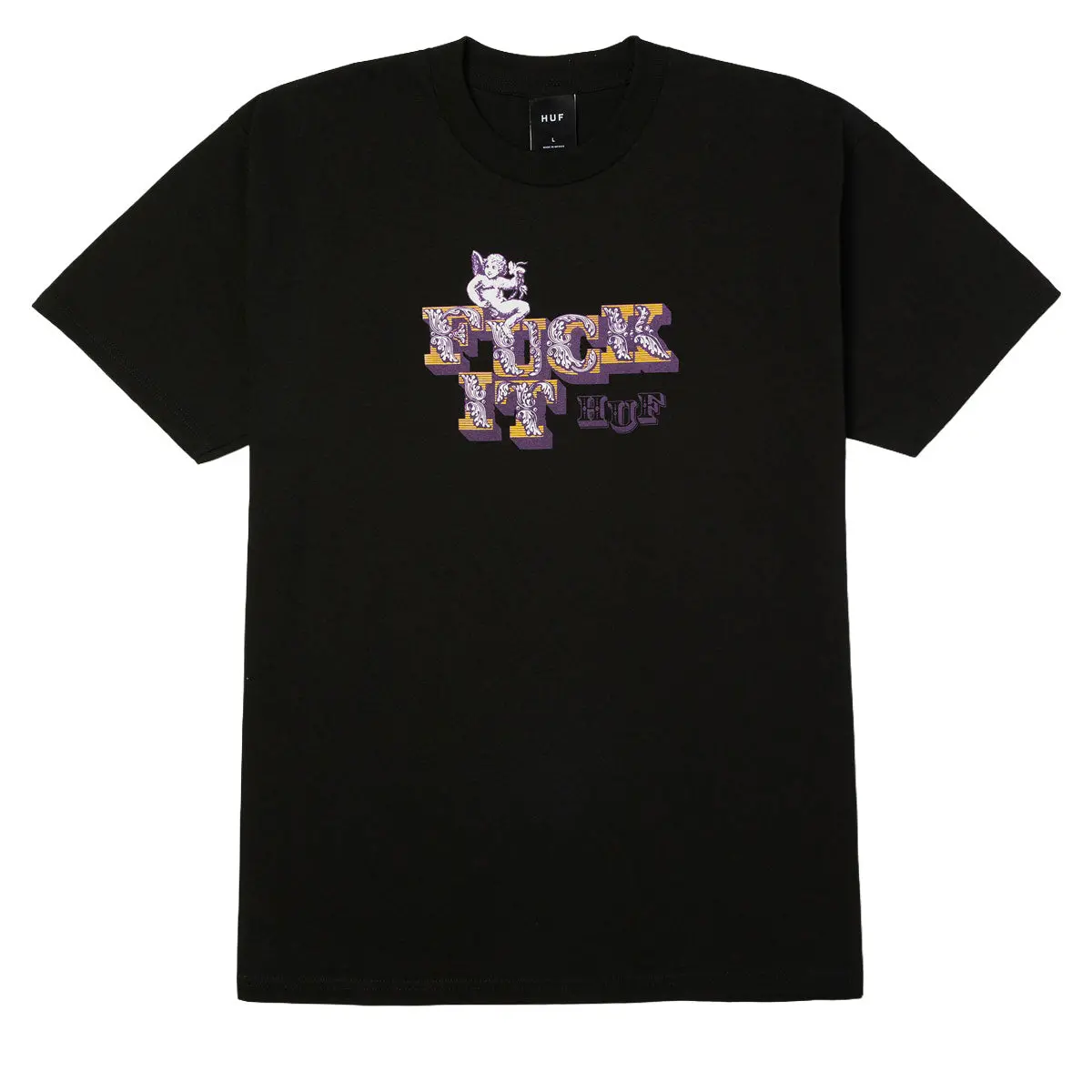 Huf Divine T-Shirt - Black 1
