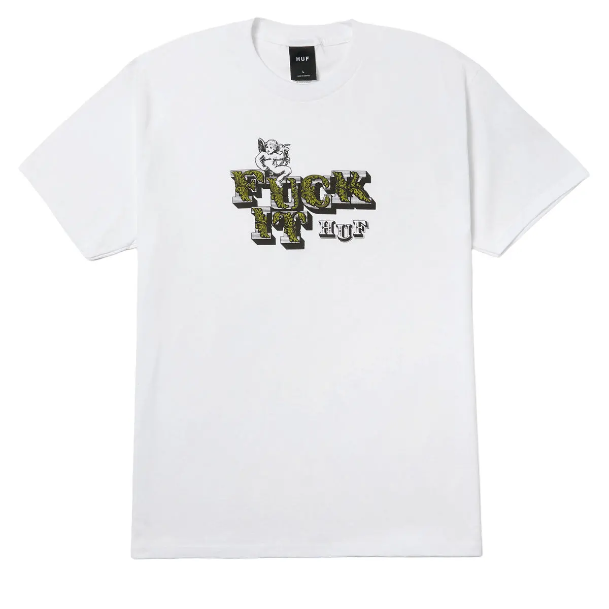 Huf Divine T-Shirt - White 1