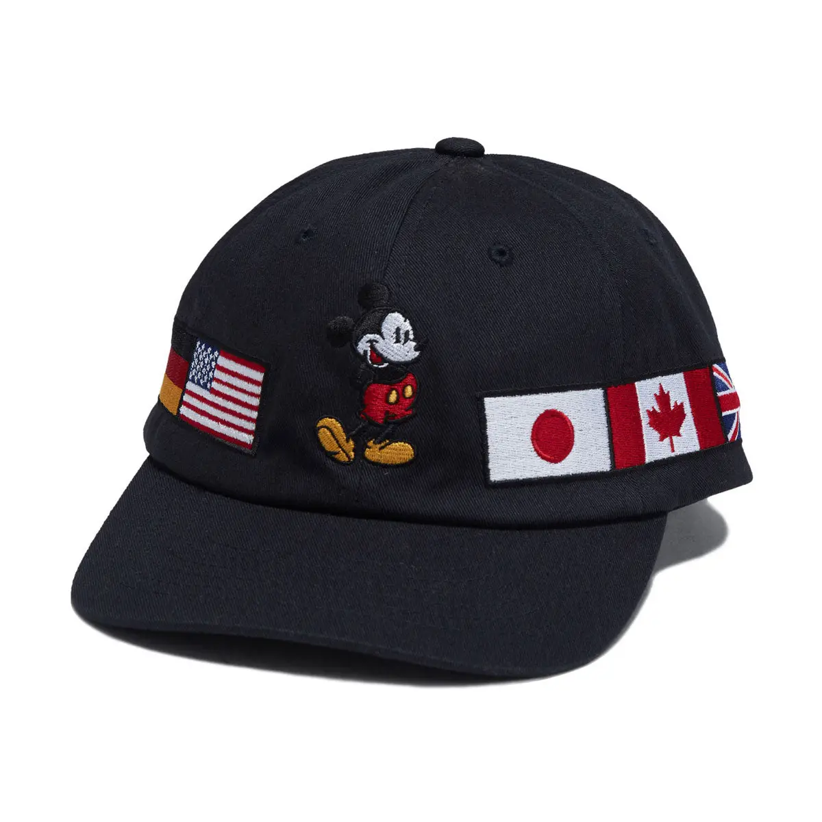 Huf X Mickey Mouse Worlwide Tour Snapback Hat - Navy 1
