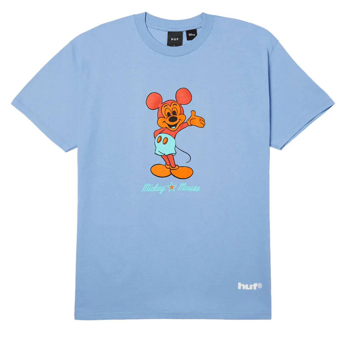 Huf X Mickey Mouse Greeting T-Shirt - Digital Violet 1