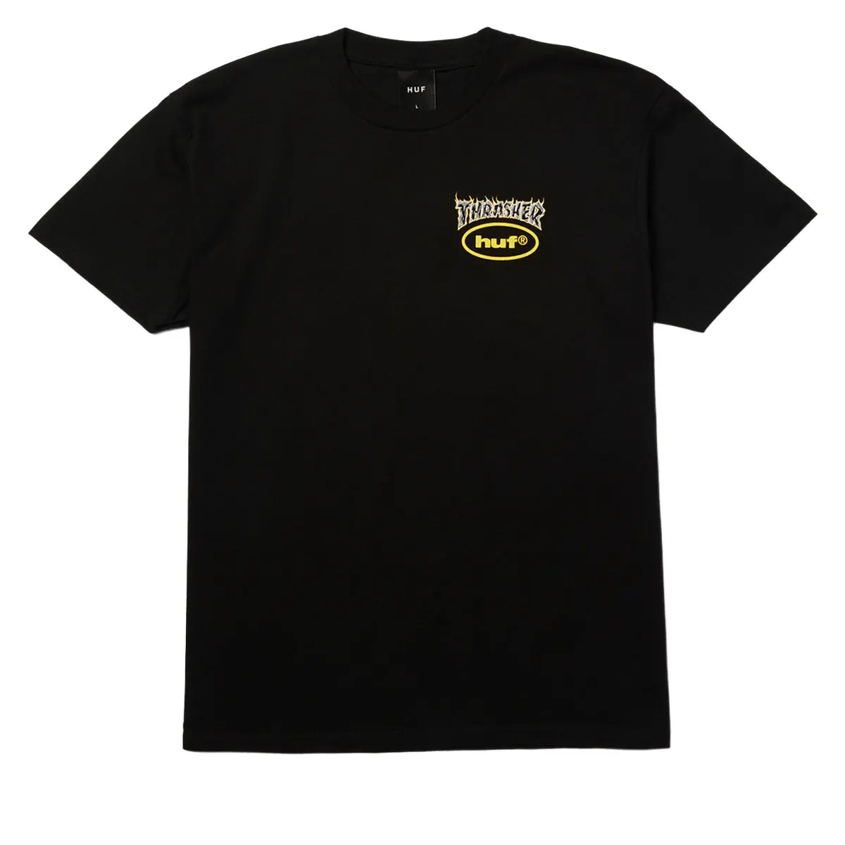 Huf X Thrasher Meltdown T-Shirt - Black 1