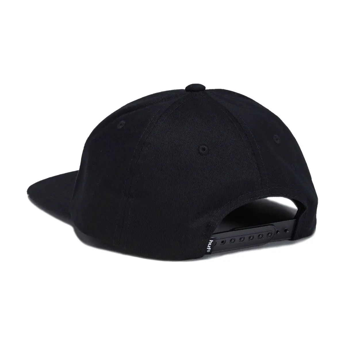 Huf Classic Arch Snapback Hat - Black/White 1