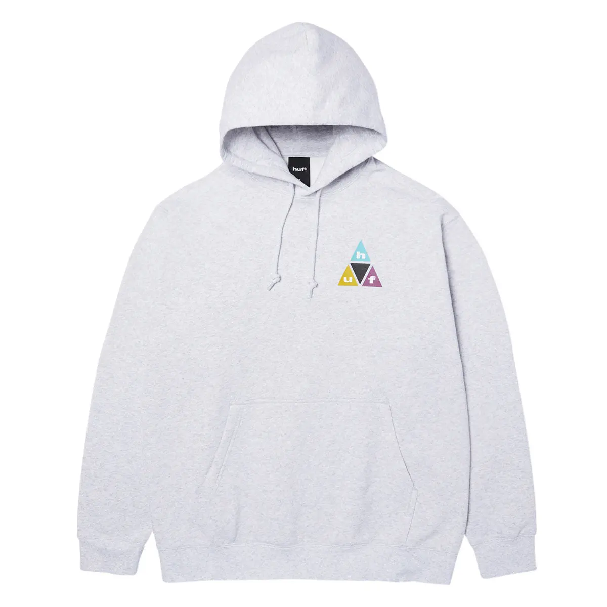 Huf Prism Tt Hoodie - Heather Grey 1