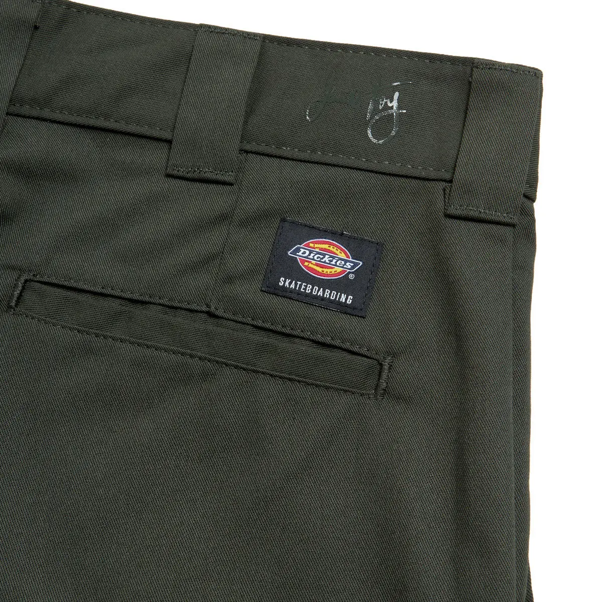 Dickies Jamie Foy Loose Straight Twill Pants - Olive Green 2025 3
