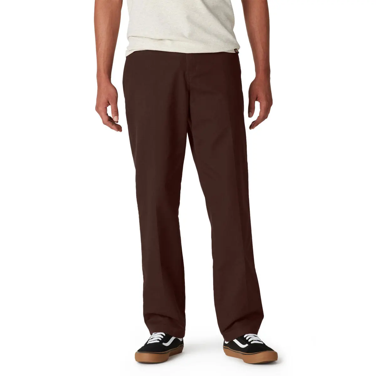 Dickies Slim Straight Twill Skate Pants - Chocolate Brown 2025 1