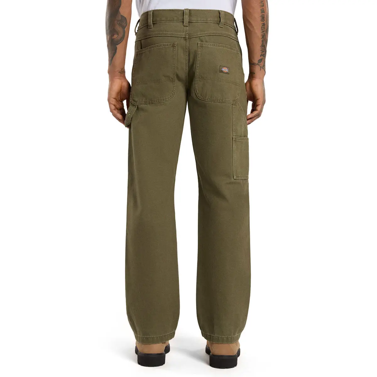 Dickies Carpenter Canvas Pants - Military Green 2