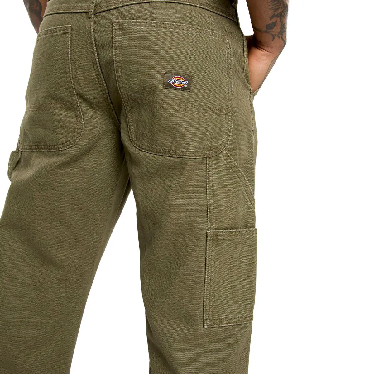 Dickies Carpenter Canvas Pants - Military Green 3