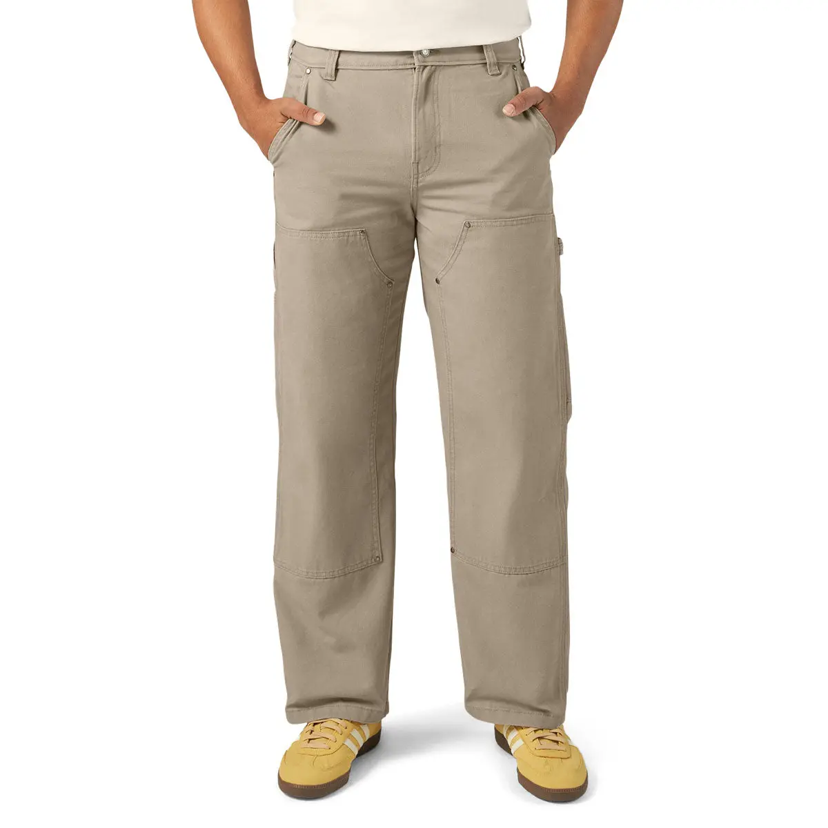 Dickies Double Knee Canvas Carpenter Pants - Desert Sand 1