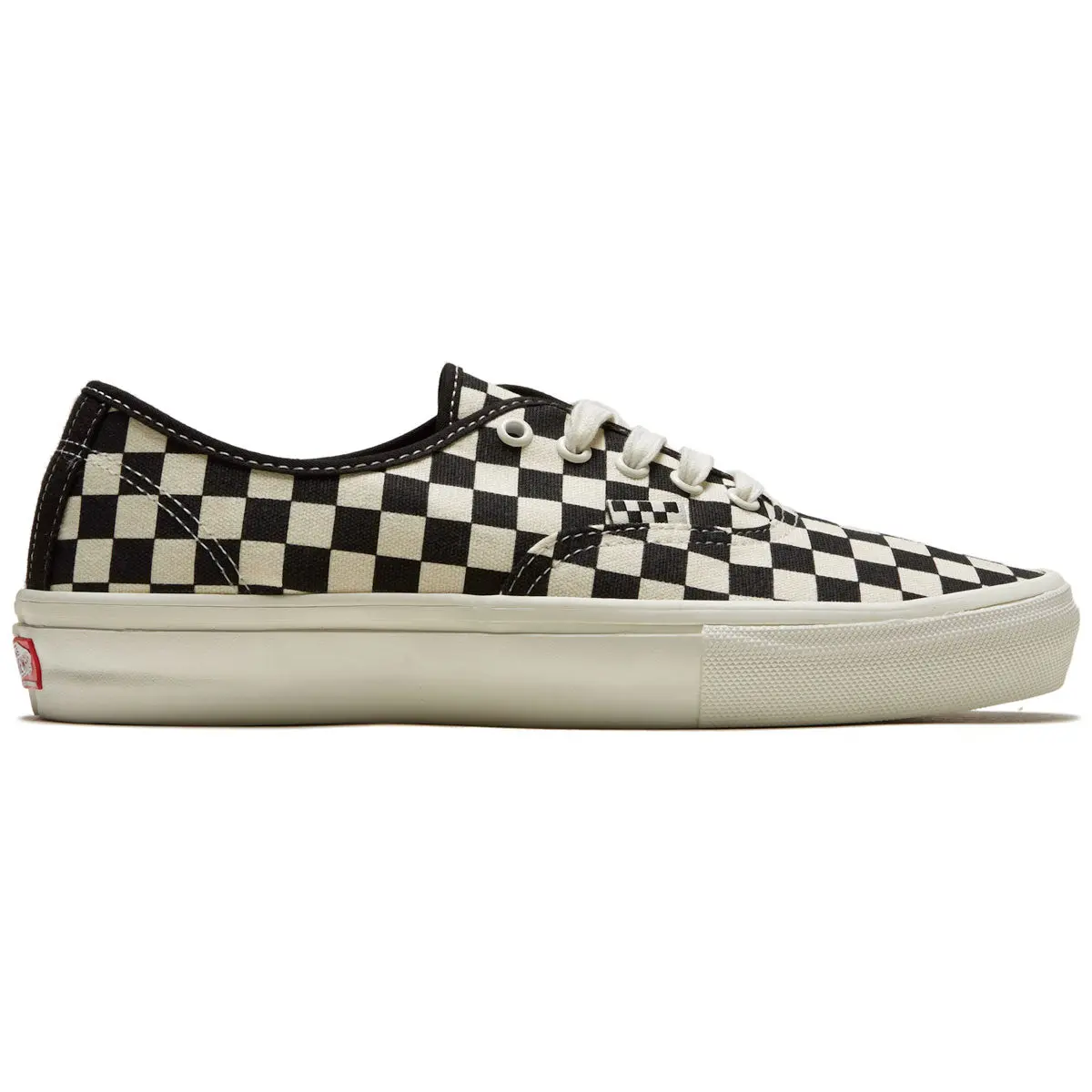 Vans Skate Authentic Shoes - Checkerboard Marshmallow 1
