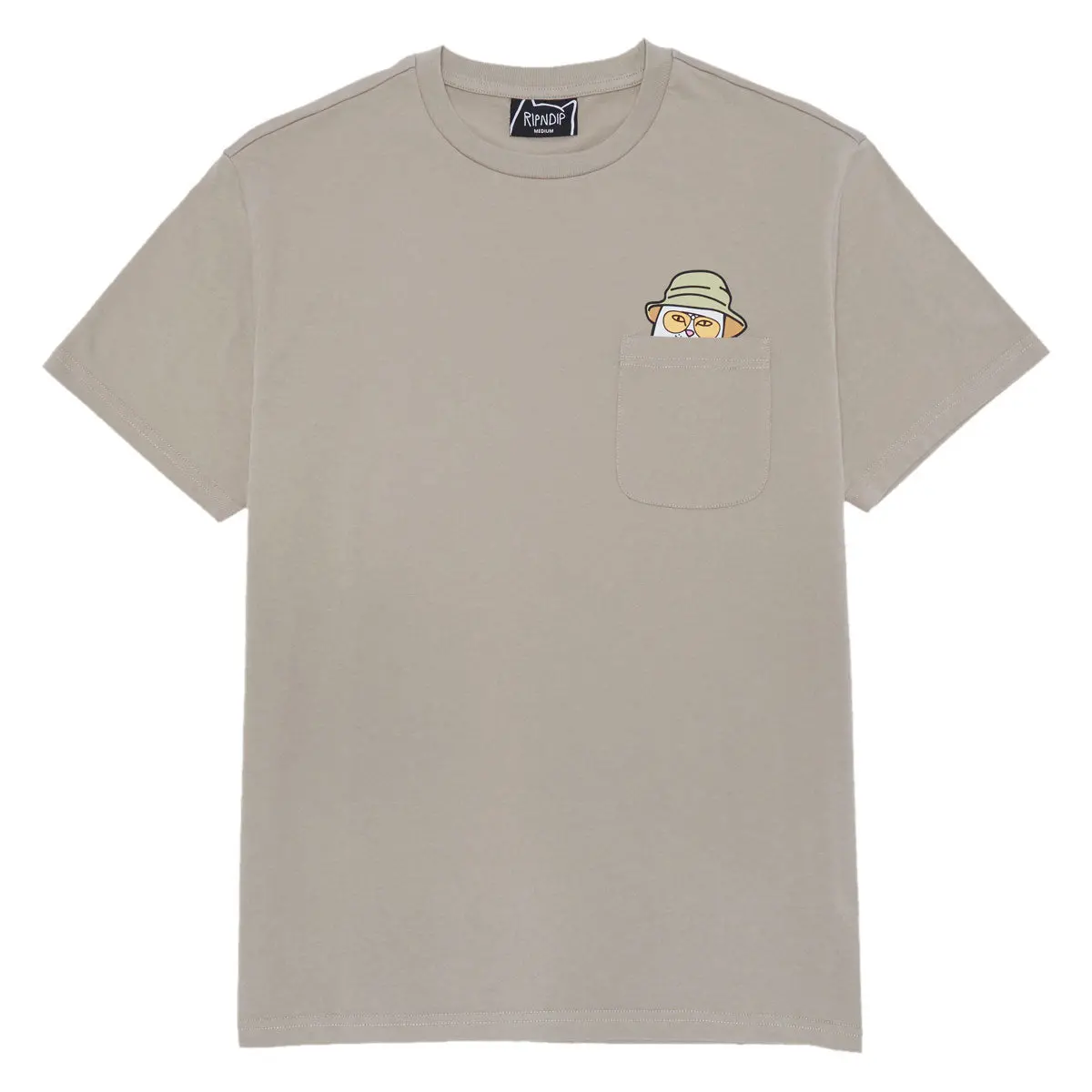 Ripndip Nermal S Thompson Pocket T-Shirt - Tan 1