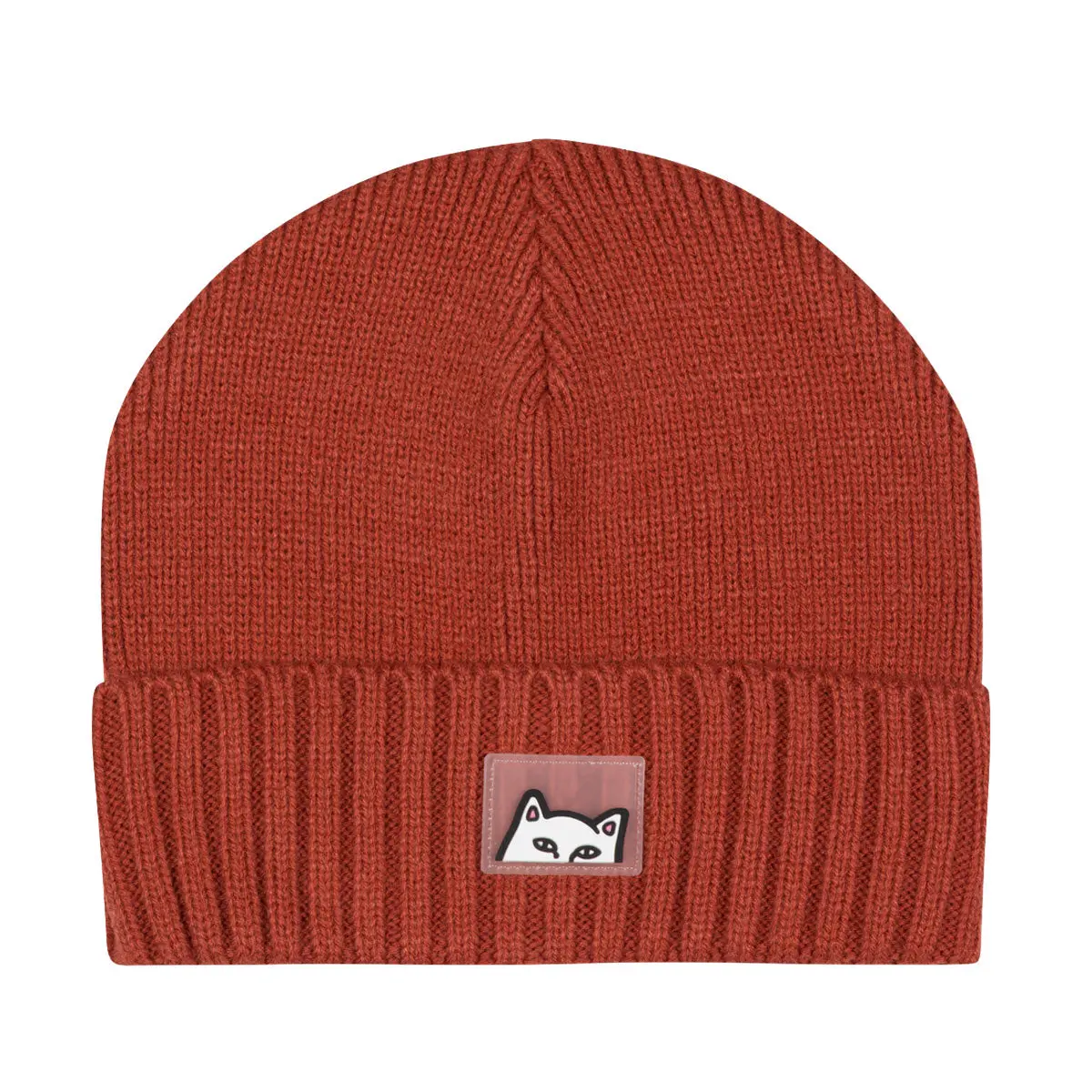 Ripndip Peeking Beanie - Burnt Orange 1