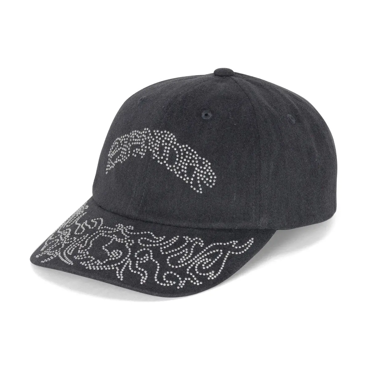 Ripndip Pretty Flacko Distressed Dad Hat - Black Vintage Wash 1