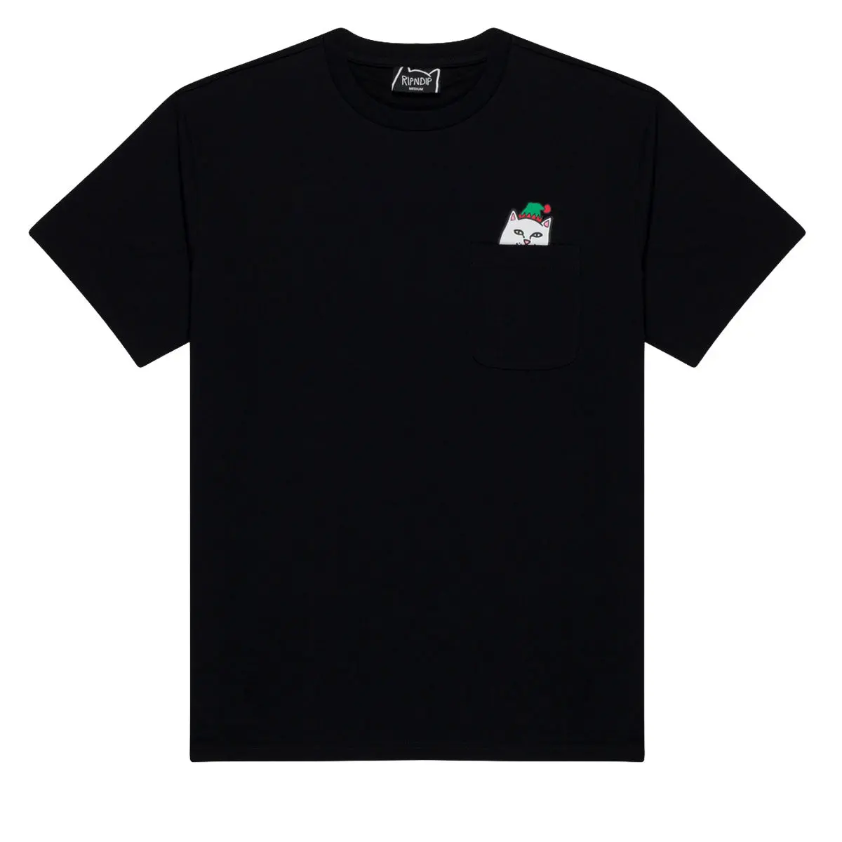 Ripndip Nermal Elf Pocket T-Shirt - Black 1
