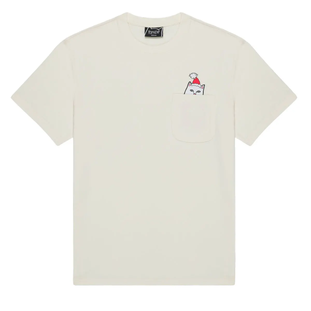 Ripndip Lord Santa Pocket T-Shirt - Bone 1