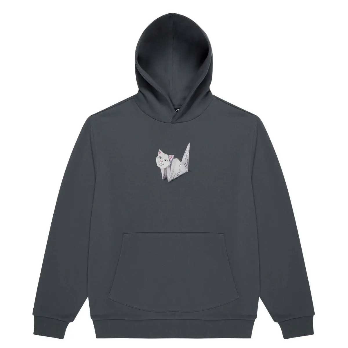 Ripndip Origami Hoodie - Charcoal 1