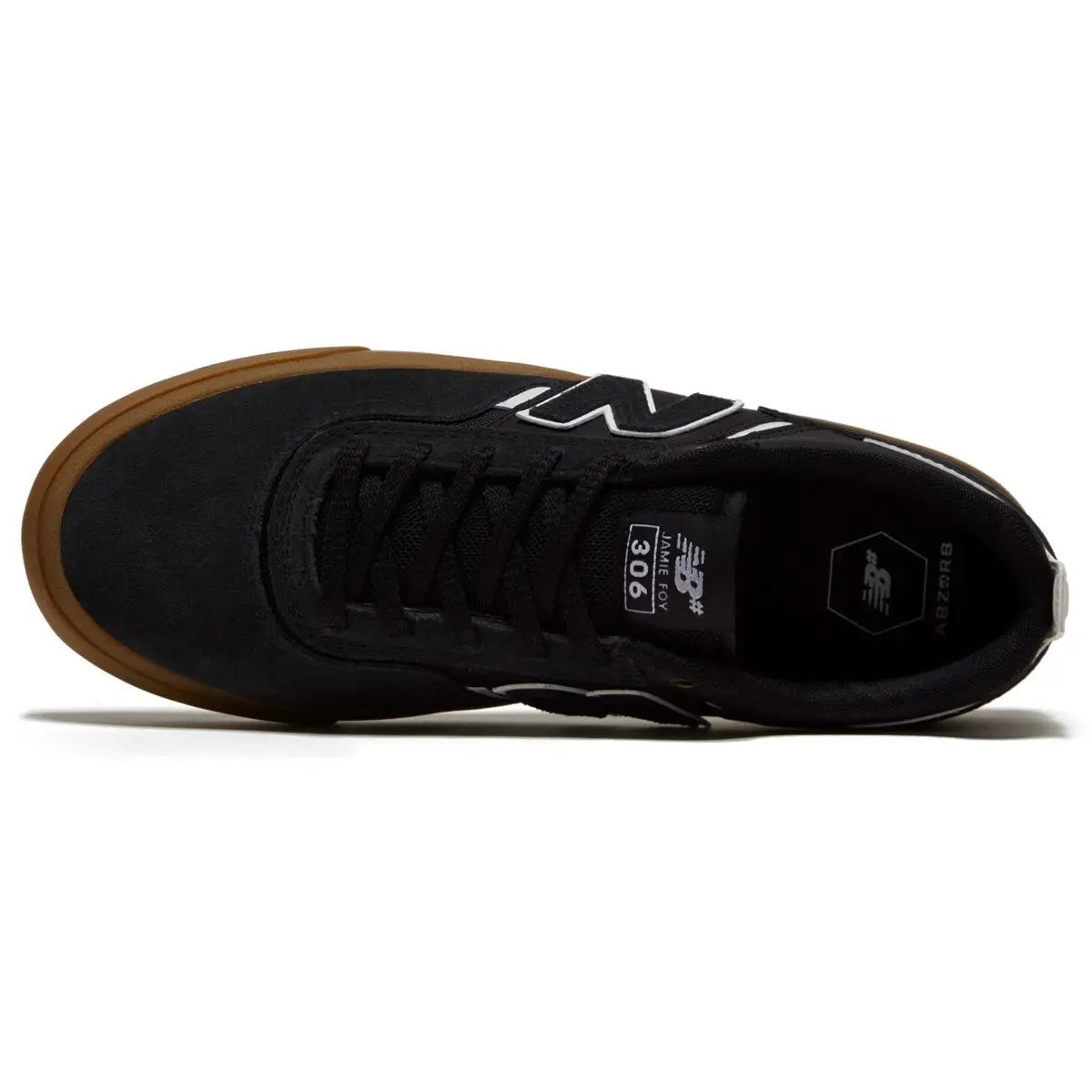 New Balance 306 Foy Shoes - Black/White/Gum 3