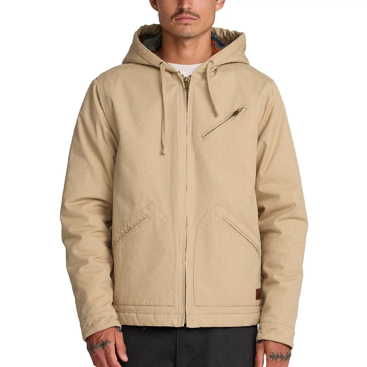 Rvca Sonoraed Jacket - Khaki 1