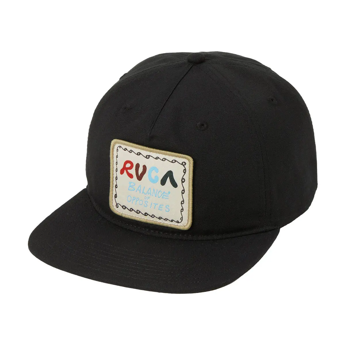 Rvca Mel G Snapback Hat - Black 1