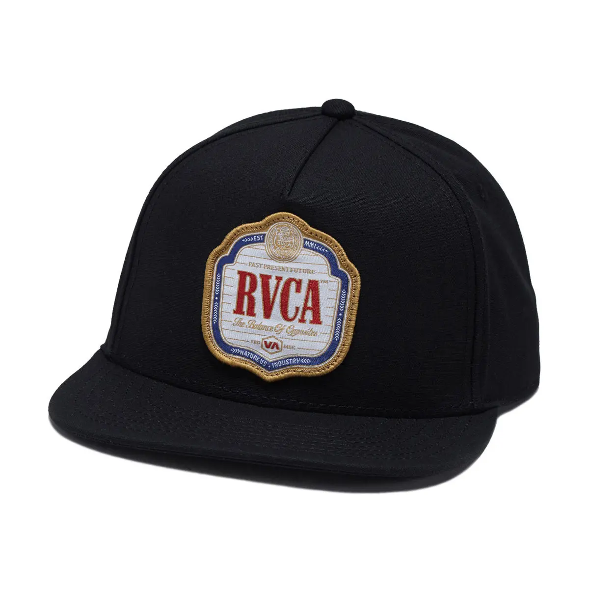 Rvca Philsner Snapback Hat - Black 1