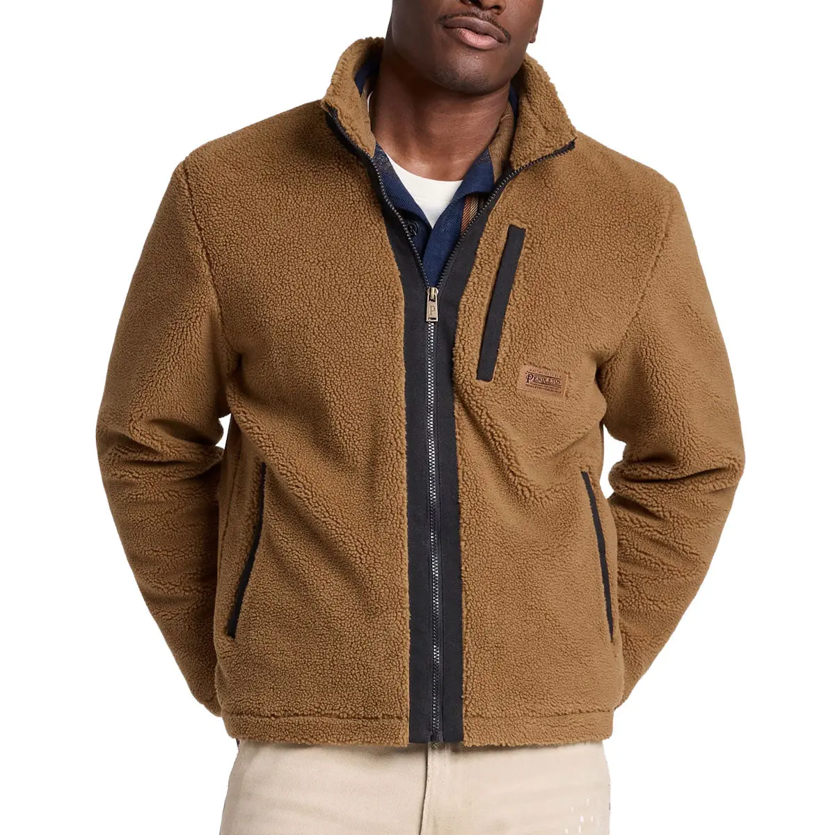 Pendleton Tahuya Range Fleece Jacket - Bronze Autumn Star 1