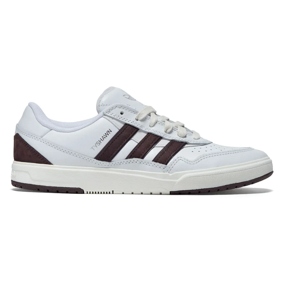 Adidas Tyshawn Ii X Zach Saraceno Shoes - Crystal White/Shadow Brown/Off White 1