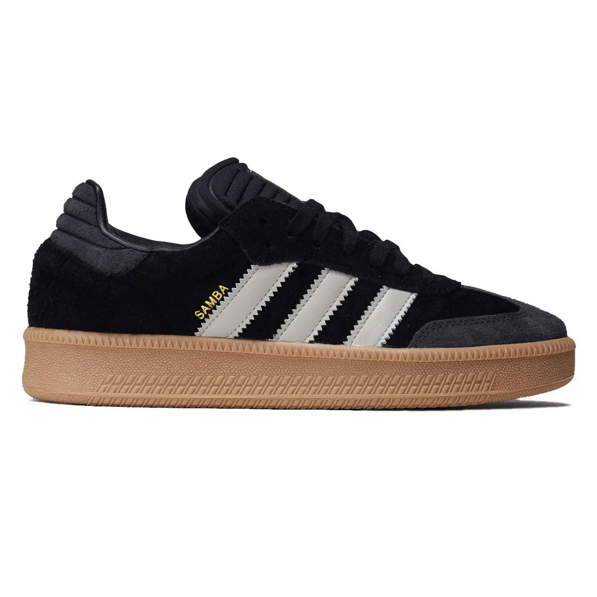 Adidas Samba Xlg Shoes - Core Black/Wonder Aluminum/Gum 1