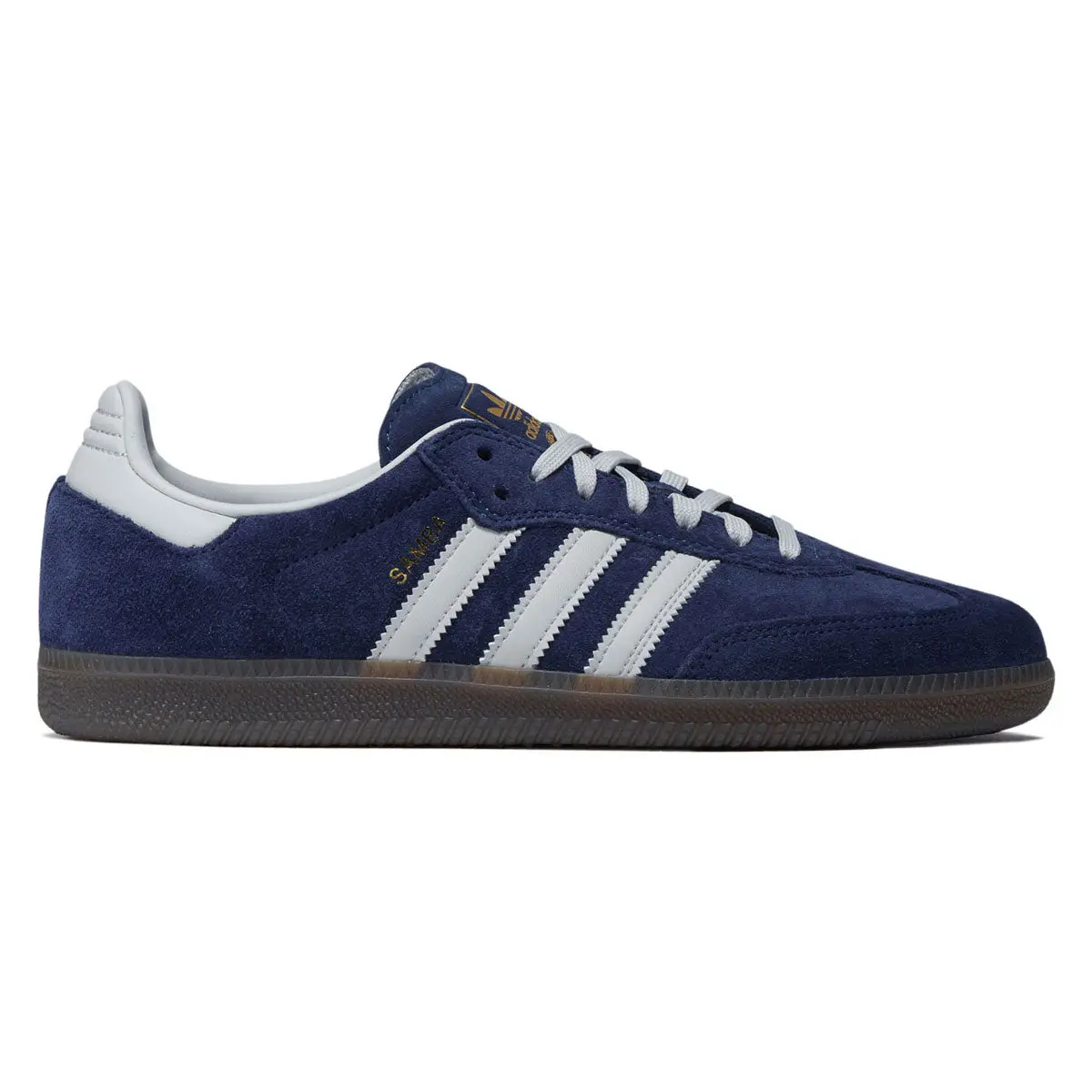Adidas Samba Adv Shoes - Dark Blue/Grey/Gum 1