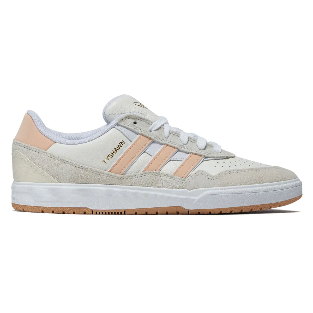 Adidas Tyshawn Ii Shoes - Wonder White/Powder Coral/Off White 1