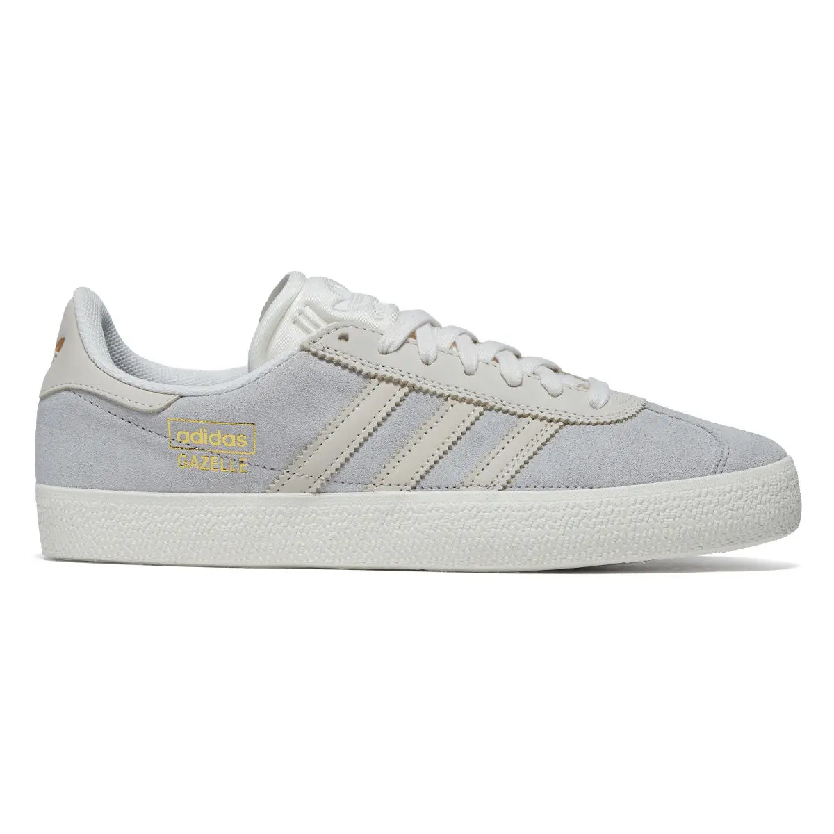 Adidas Gazelle Adv Shoes - Grey/Core White/Gold Metallic 1