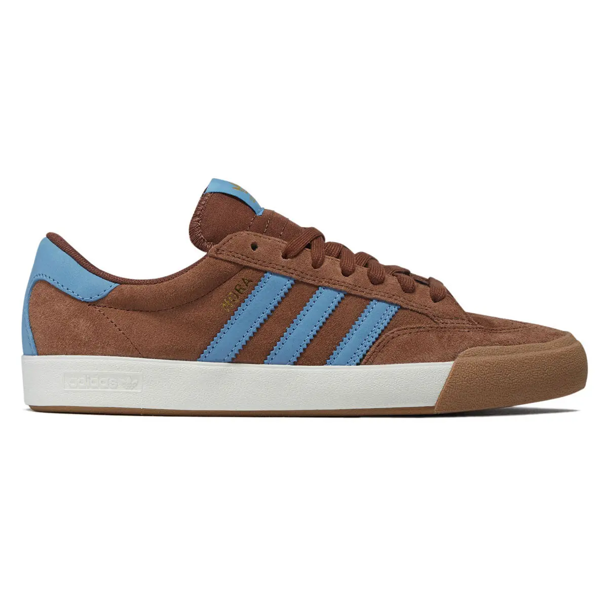 Adidas Nora Shoes - Preloved Brown/Light Blue/Gum 1