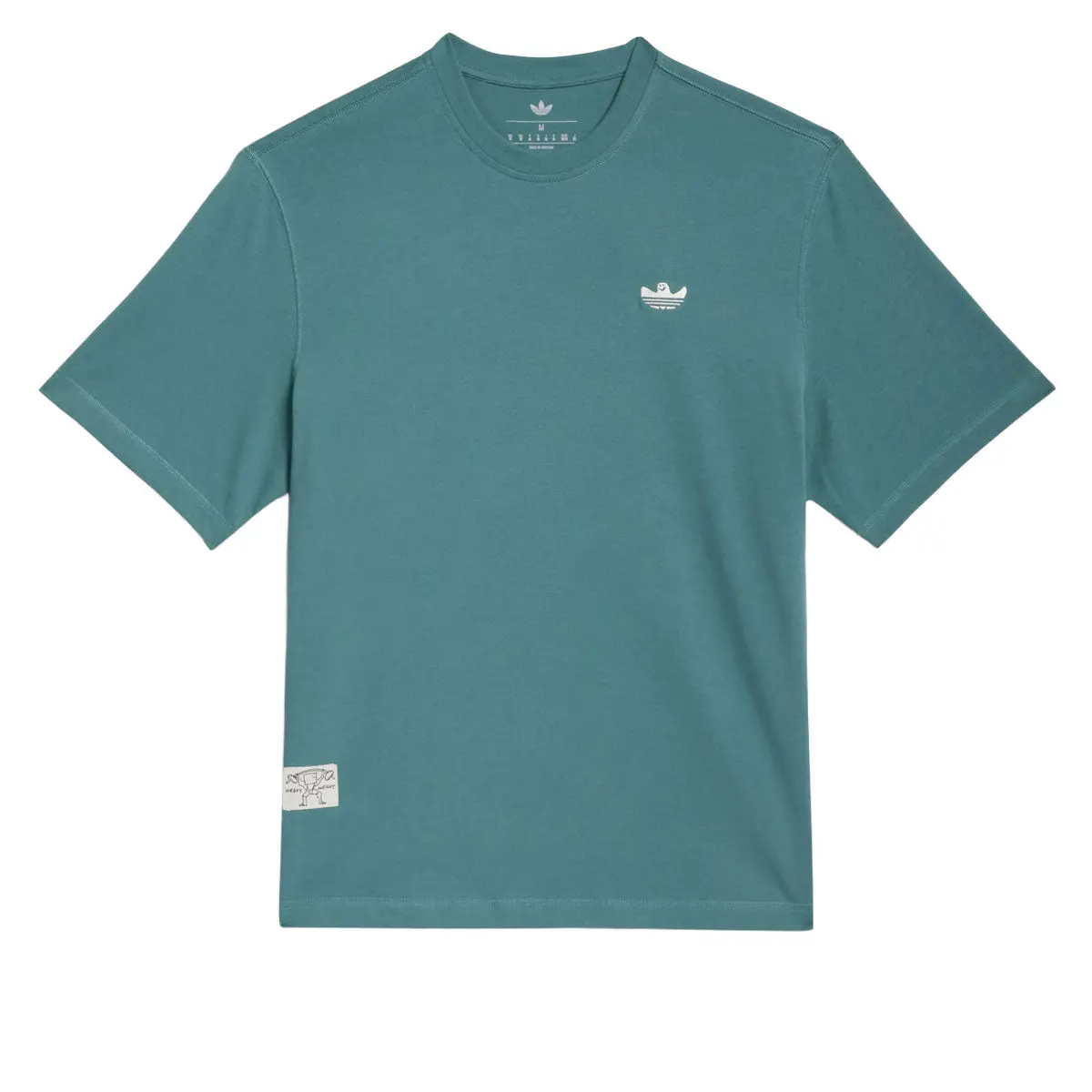 Adidas Shmoofoil Heavyweight T-Shirt - Preloved Teal 1