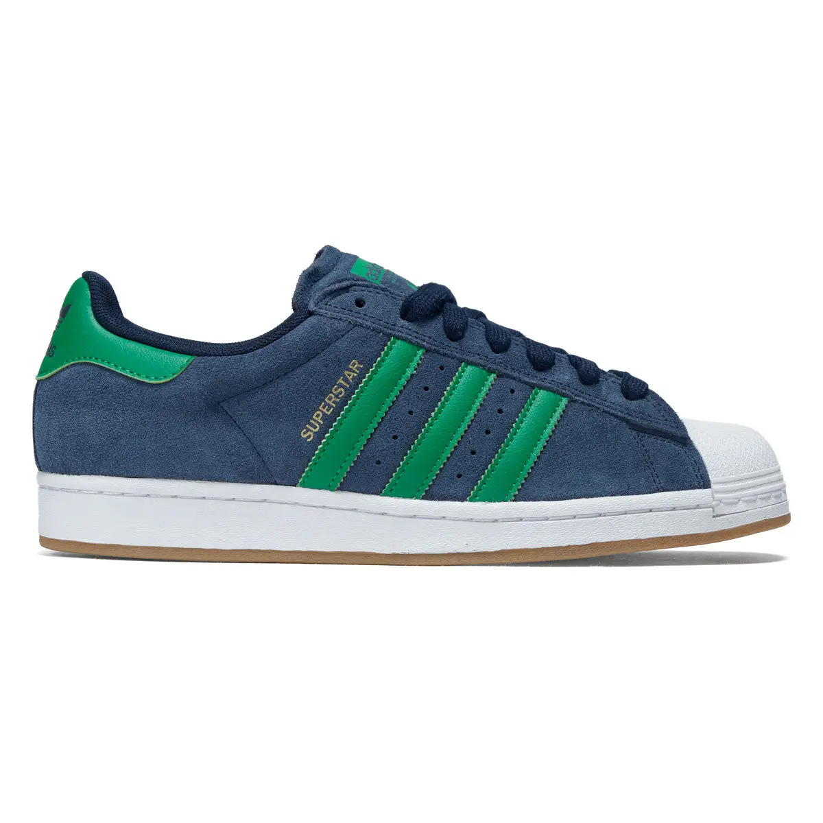 Adidas Superstar Adv Shoes - Collegiate Navy/Green/Ftwr White 1