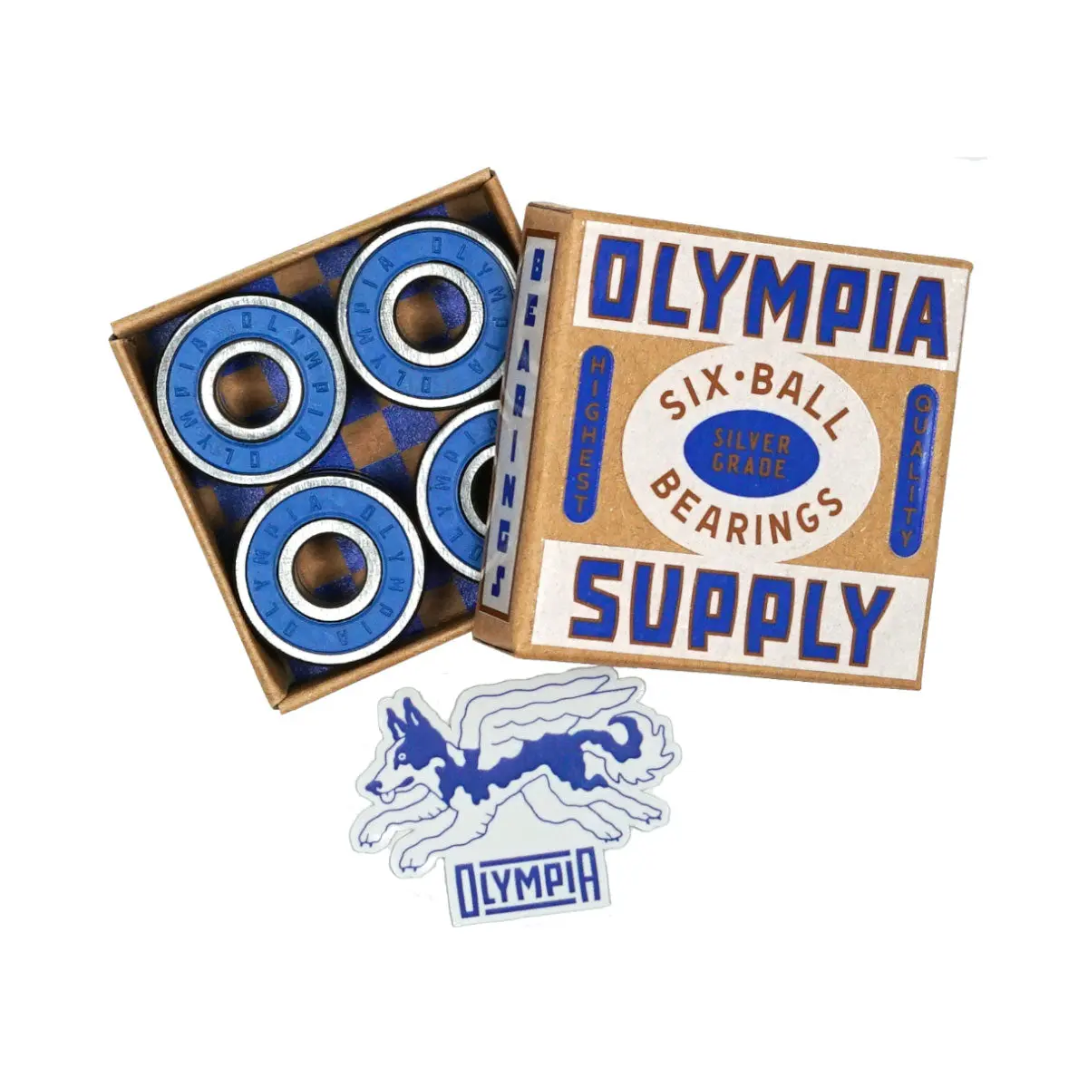 Olympia Silver Grade Bearings - Gold Grey 1