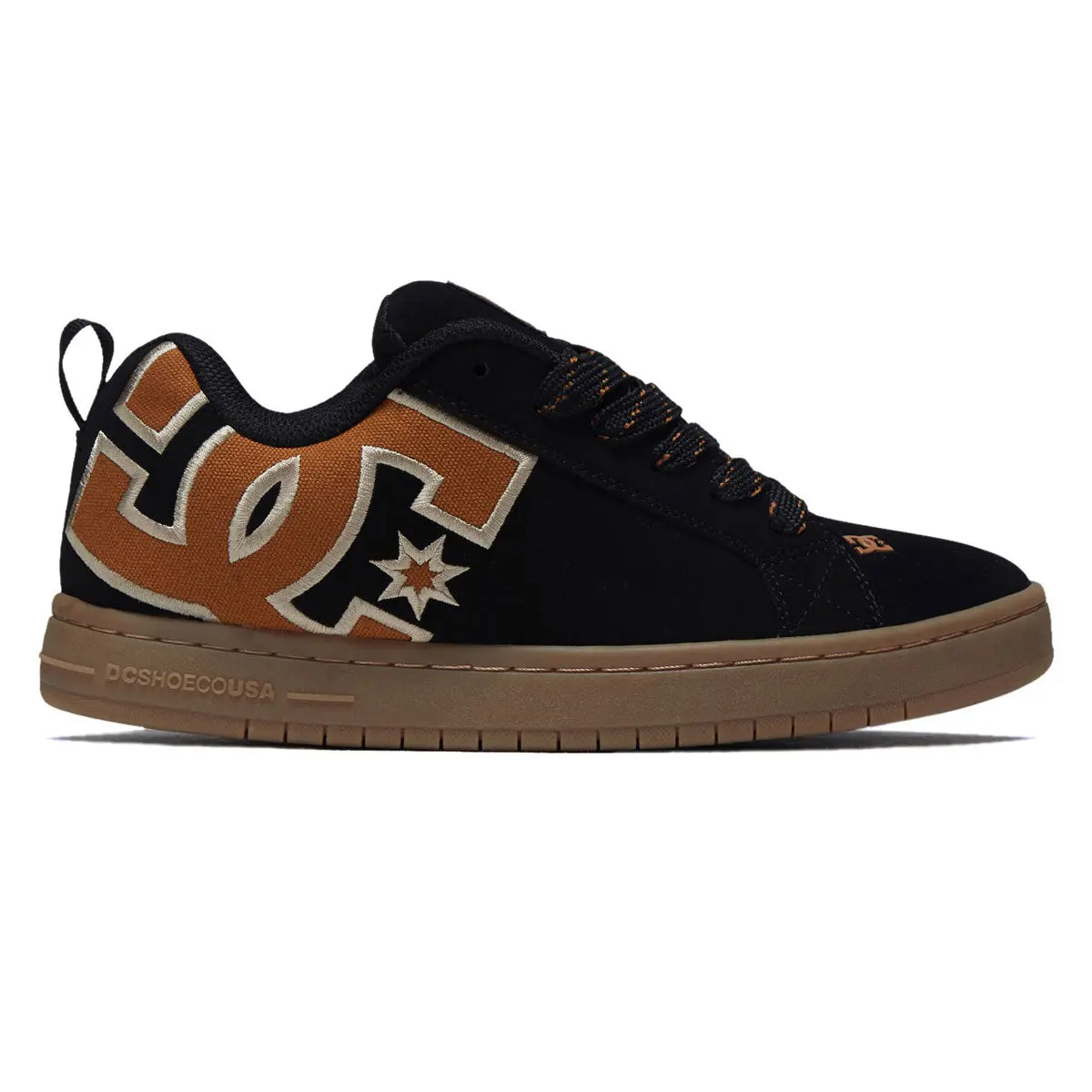 Dc Court Graffik Shoes - Dark Brown/Wheat 1