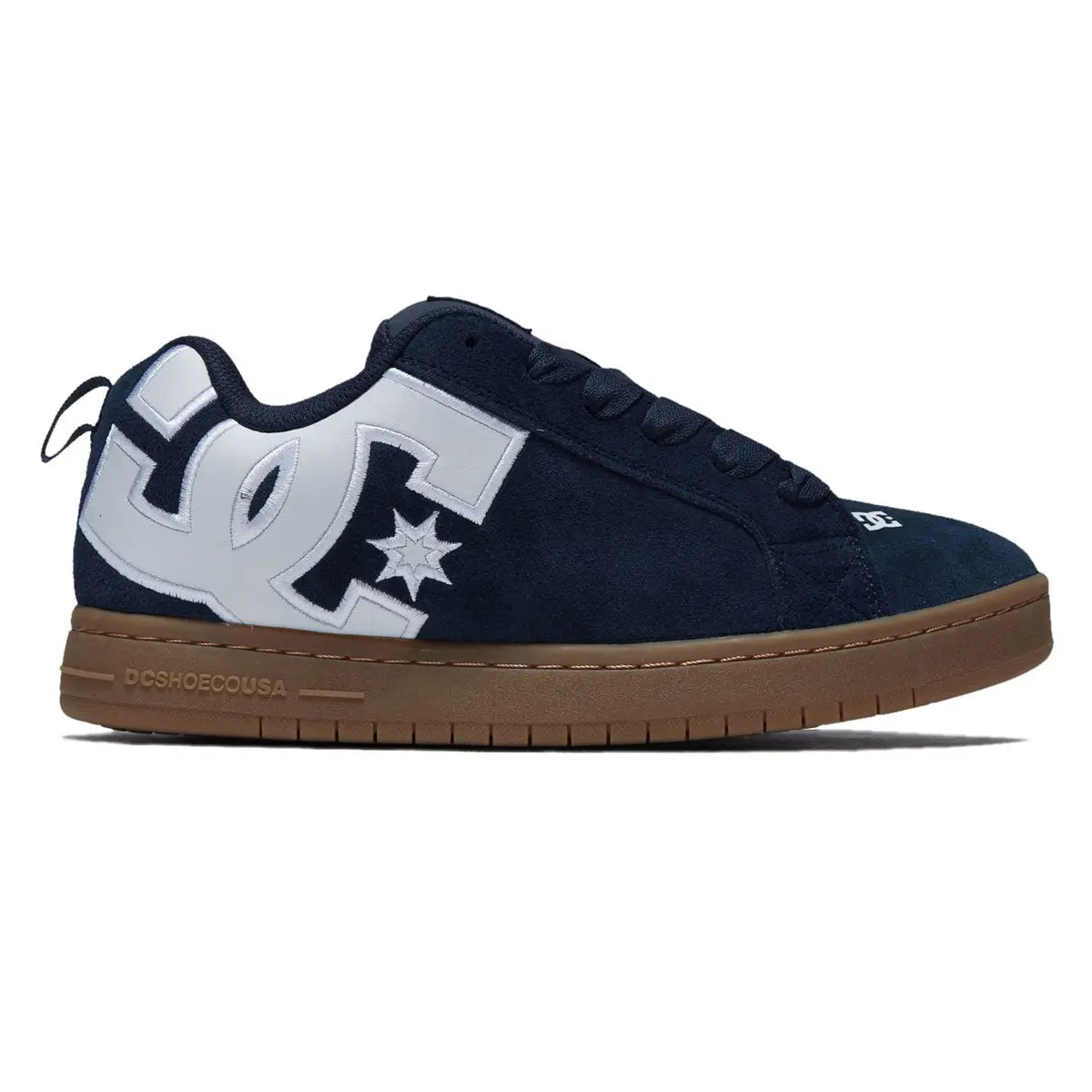 Dc Court Graffik Se Shoes - Navy/White/Gum 1