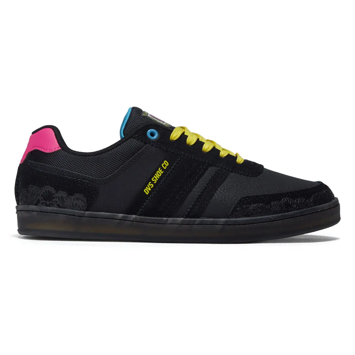 Dvs Skate More Milan Shoes - Black/Blue 1