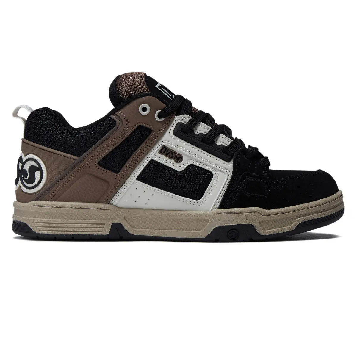 Dvs Comanche Shoes - Black/Taupe/Brown 1