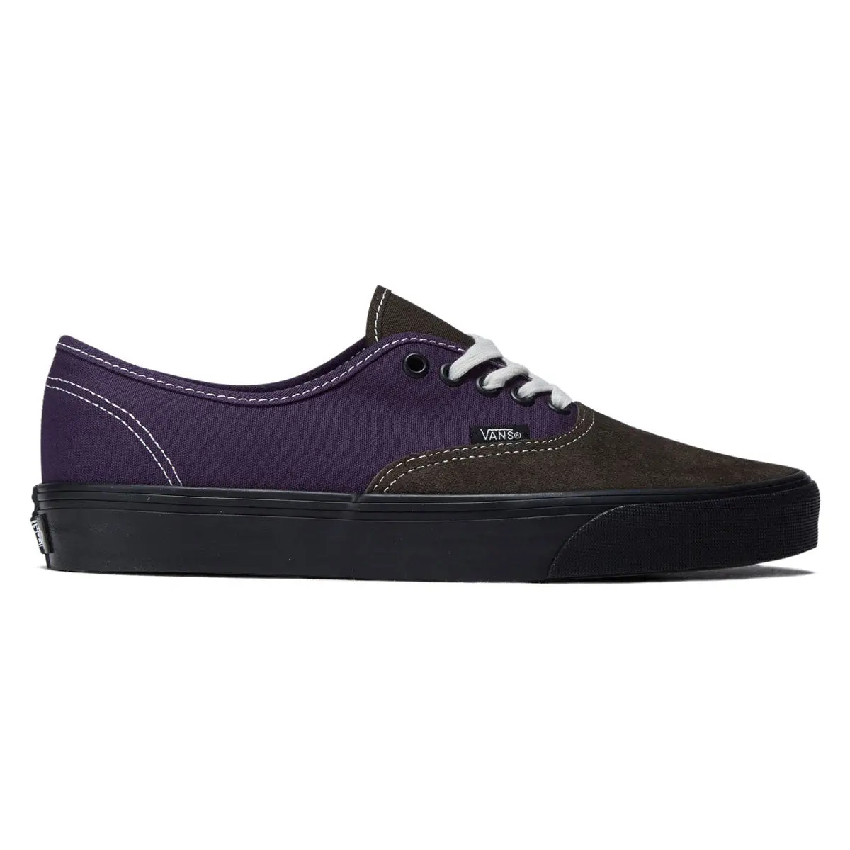 Vans Authentic Shoes - Black Sidewall/Gothic Grape 1