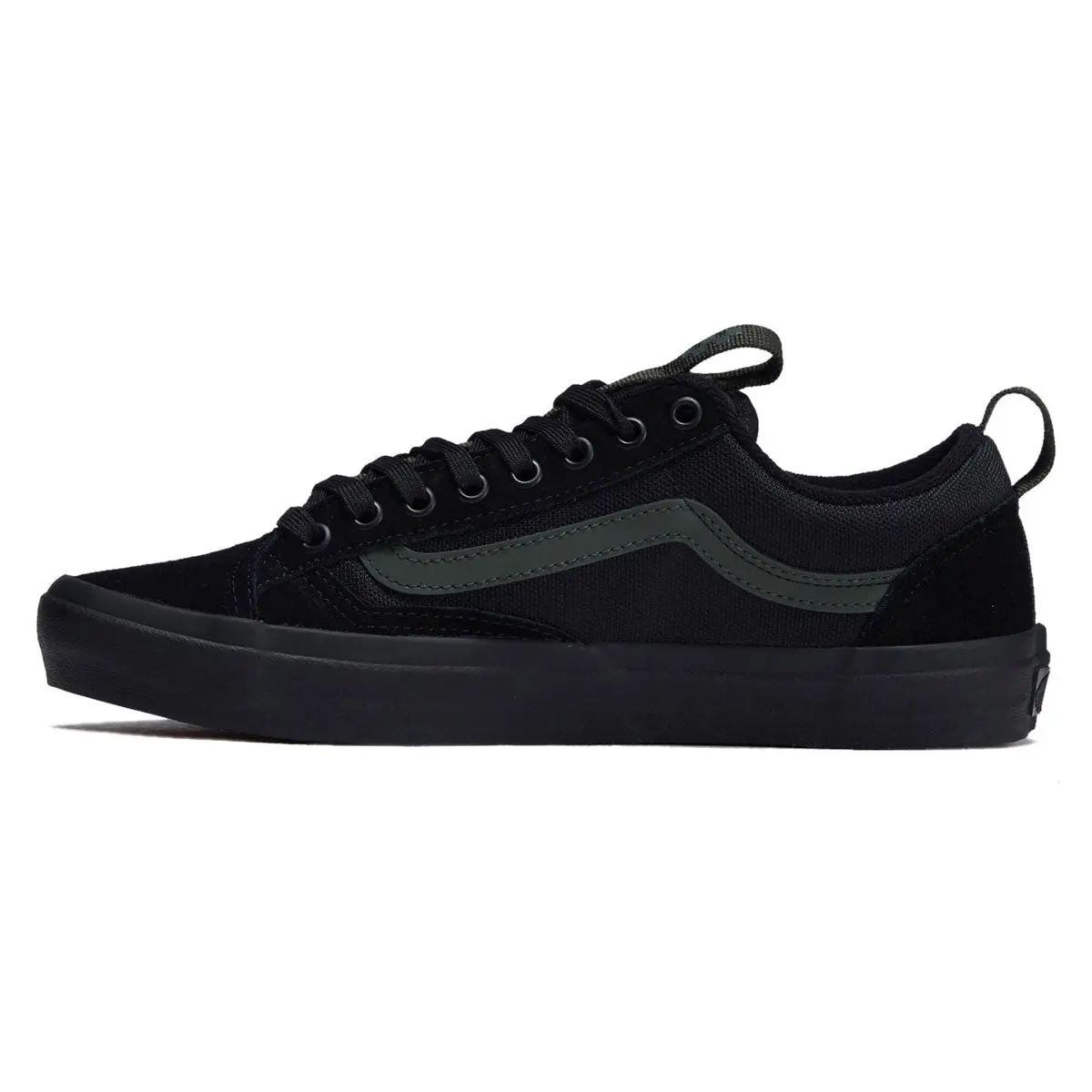 Vans Skate X Atiba Old Skool 36+ Shoes - Black/Dark Green 2