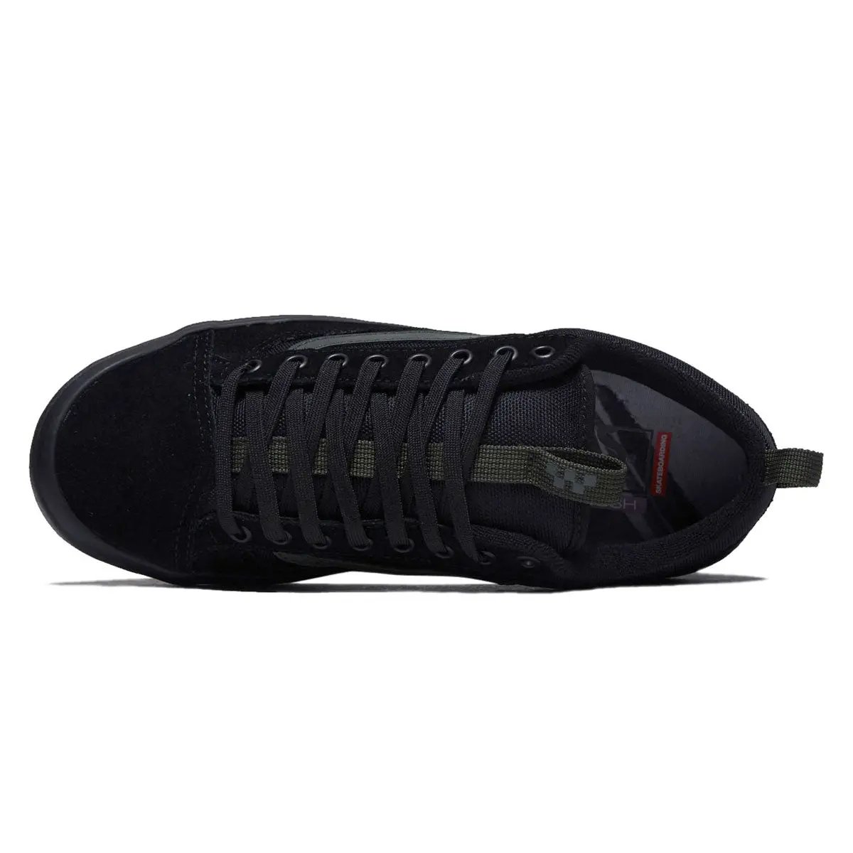 Vans Skate X Atiba Old Skool 36+ Shoes - Black/Dark Green 3