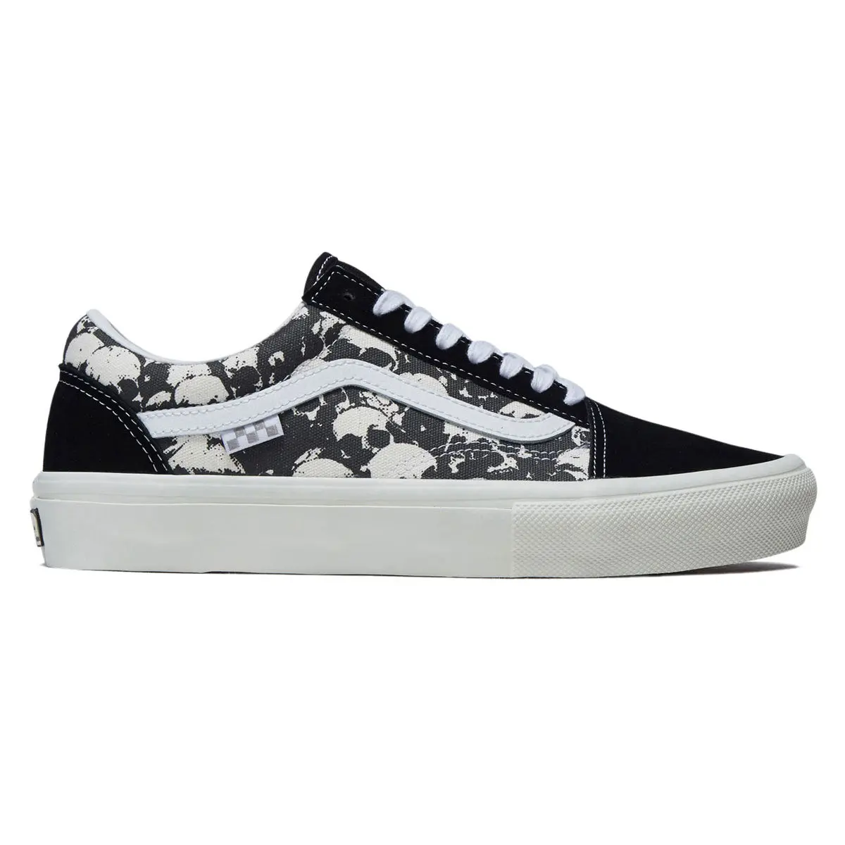 Vans Skate Old Skool Shoes - Skull Pile Black/White/Gum 1