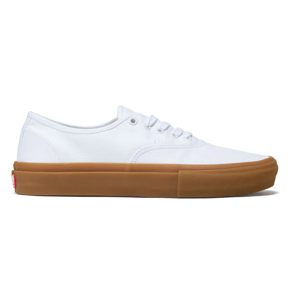 Vans Skate Authentic Shoes - White/Gum 1