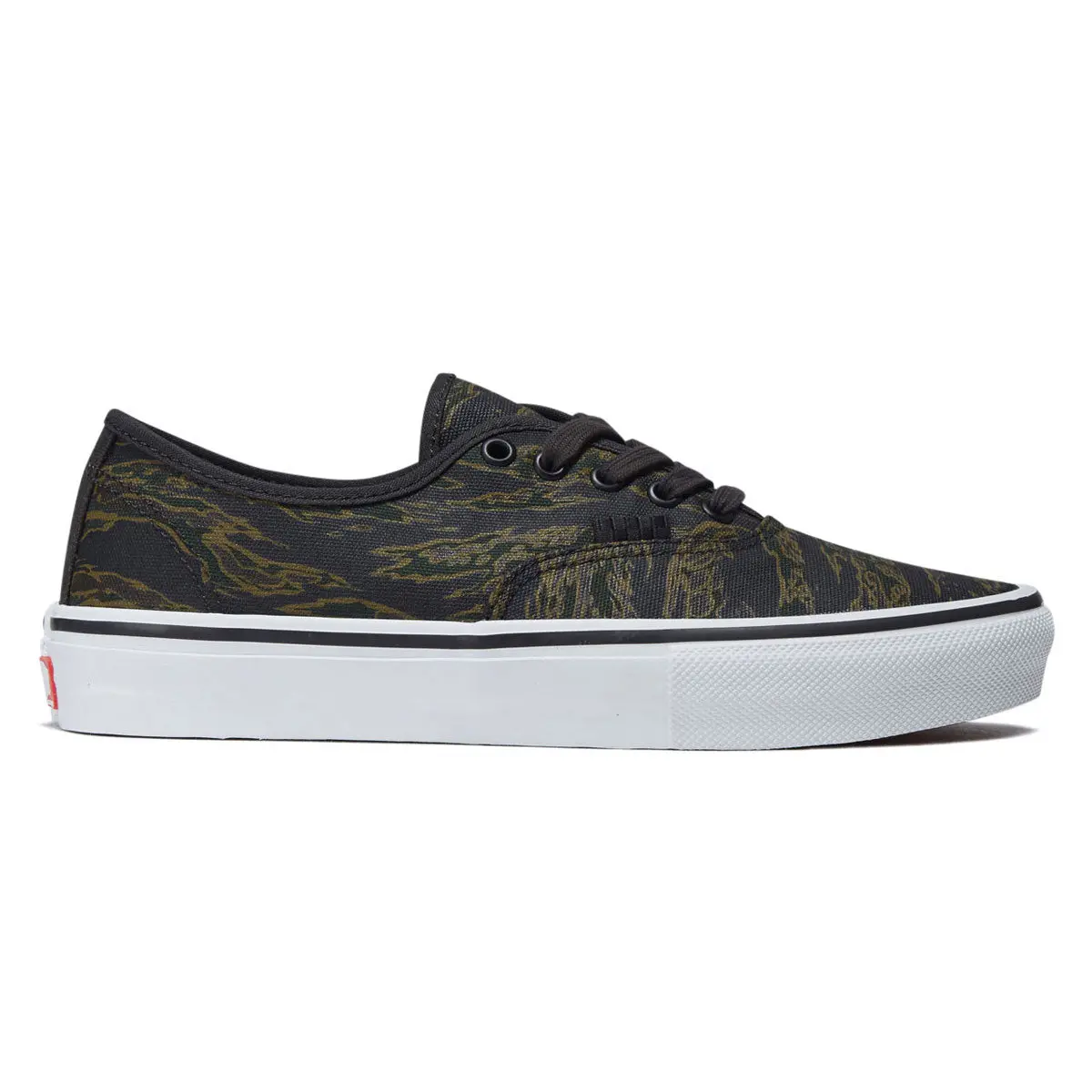 Vans Skate Authentic Shoes - Tiger Camo Green/Black 1